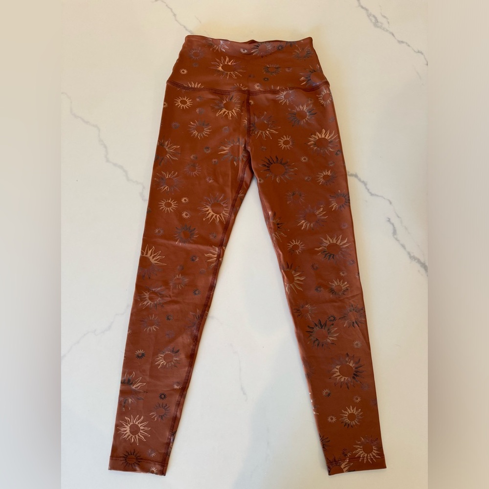 Beyond Yoga Cinnamon Sunshine SoftMark High Waisted Legging Size Small